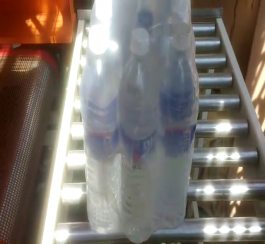  AUTOMATIC BOTTLE SLEEVE WRAPPING MACHINE